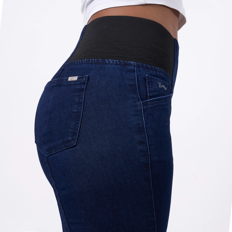 JEAN BRONCO MUJER FLARE - BLANCA - F DENIM STRECH - 3