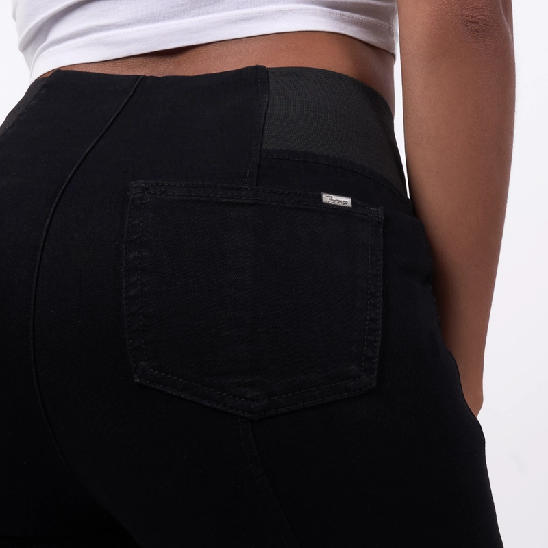 JEAN BRONCO MUJER FLARE - BLANCA - F DENIM STRECH - 4