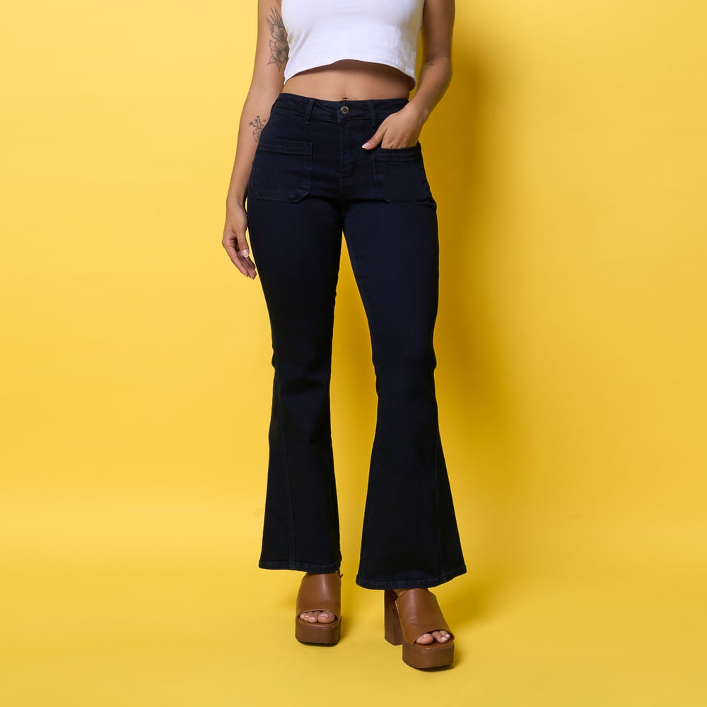JEAN MOKACCINO MUJER FLARE - MELINS-PA DENIM - 1