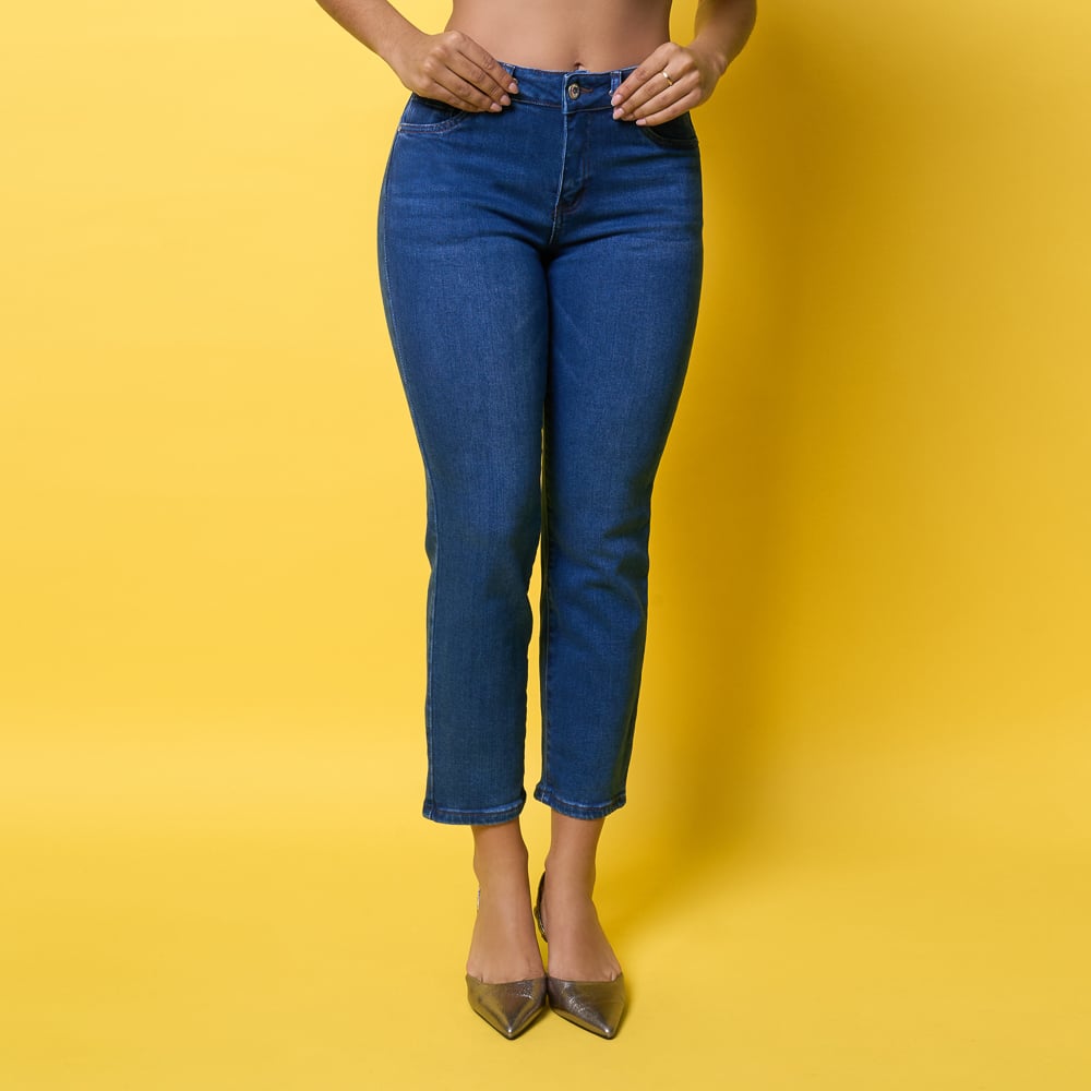 JEAN MOKACCINO MUJER MOM - AHILEM-PA DENIM - 1