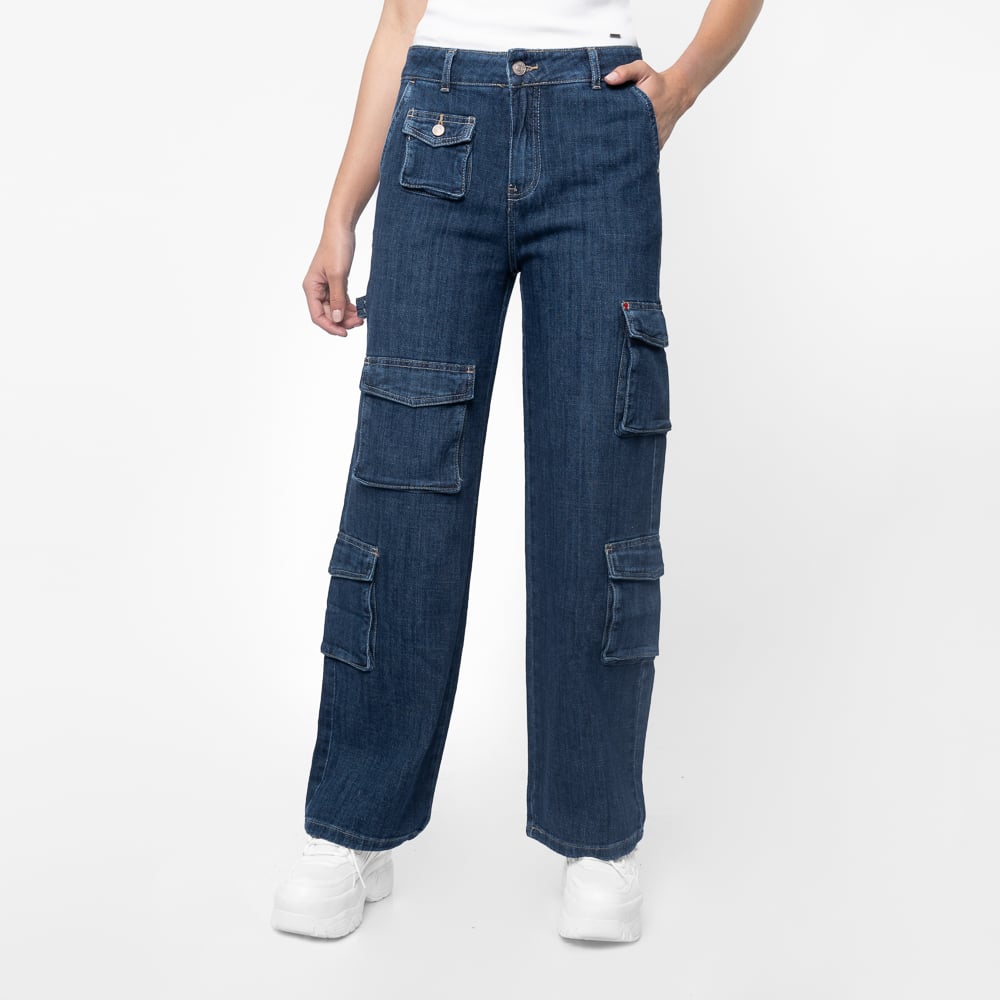 JEAN MACHINE MUJER PALAZO - KADYA P. DENIM - 1