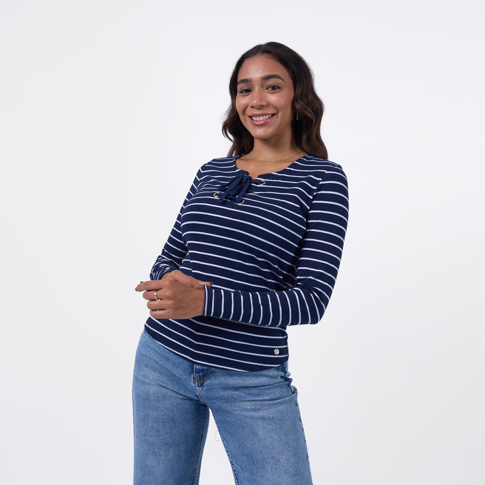 POLO BRONCO MUJER - SANTIA JERSEY - 1