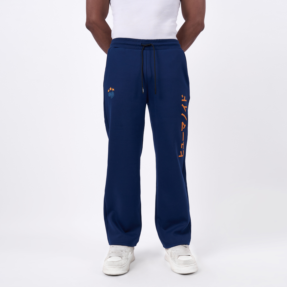 PANTALON BUZO 1921 HOMBRE WIDE LEG - DEPORN X2 FRANELA - 1