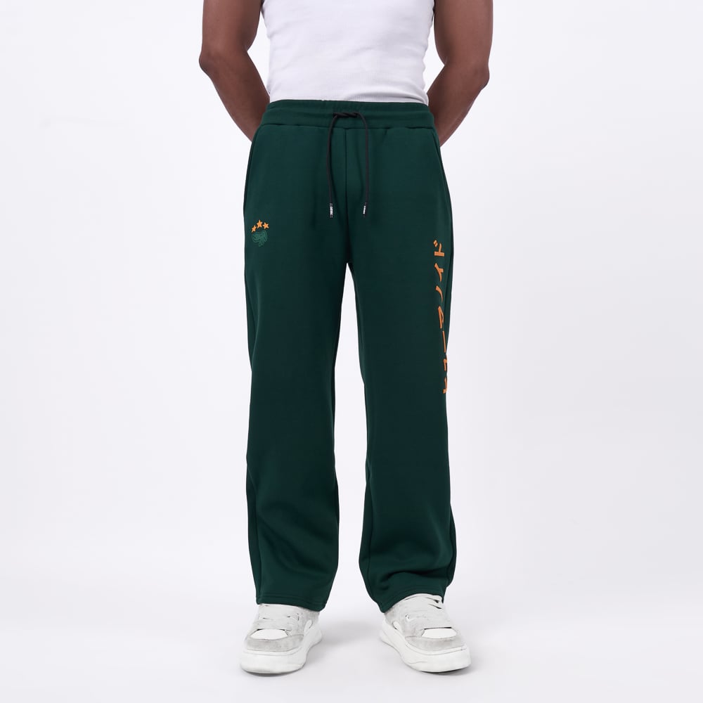 PANTALON BUZO 1921 HOMBRE WIDE LEG - DEPORN X2 FRANELA - 1