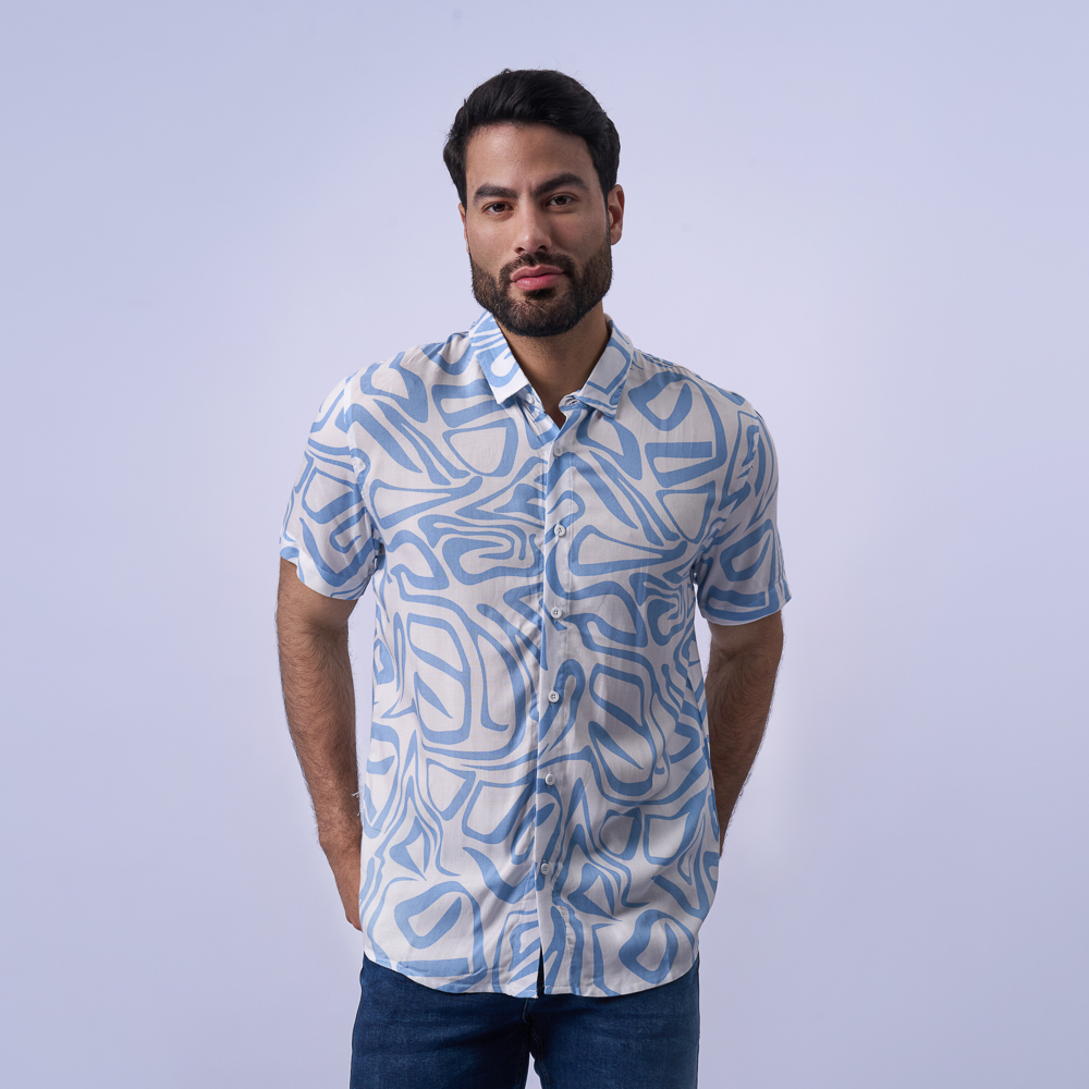 CAMISA M/C BRONCO HOMBRE - CHA MAR CHALIS - 1