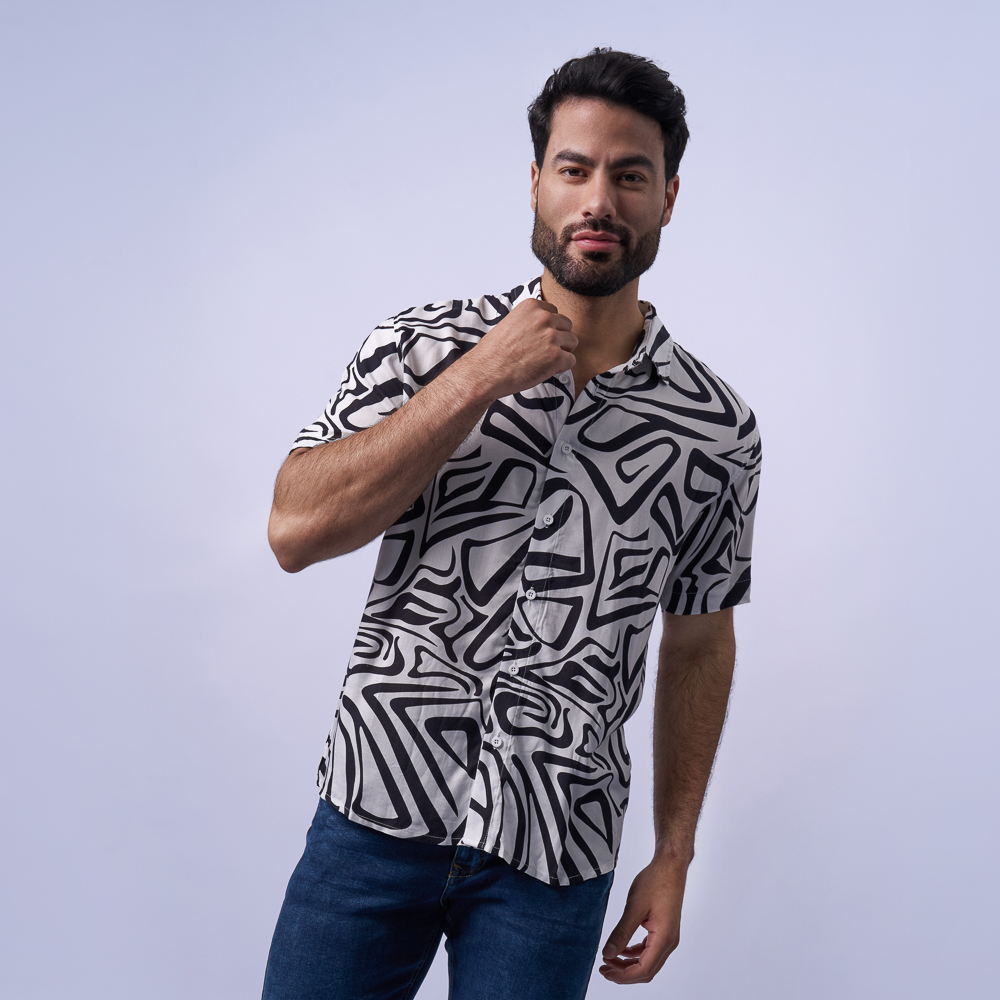 CAMISA M/C BRONCO HOMBRE - CHA MAR CHALIS - 1