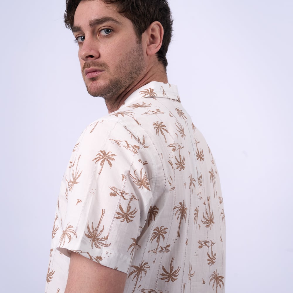 CAMISA M/C BRONCO HOMBRE - LI ISLAND LINO - 2