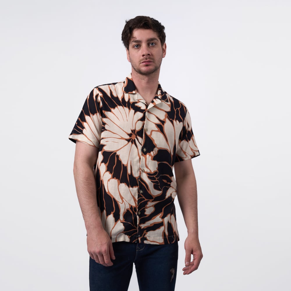 CAMISA M/C BRONCO HOM BRE - LI NATIVO LINO - 1