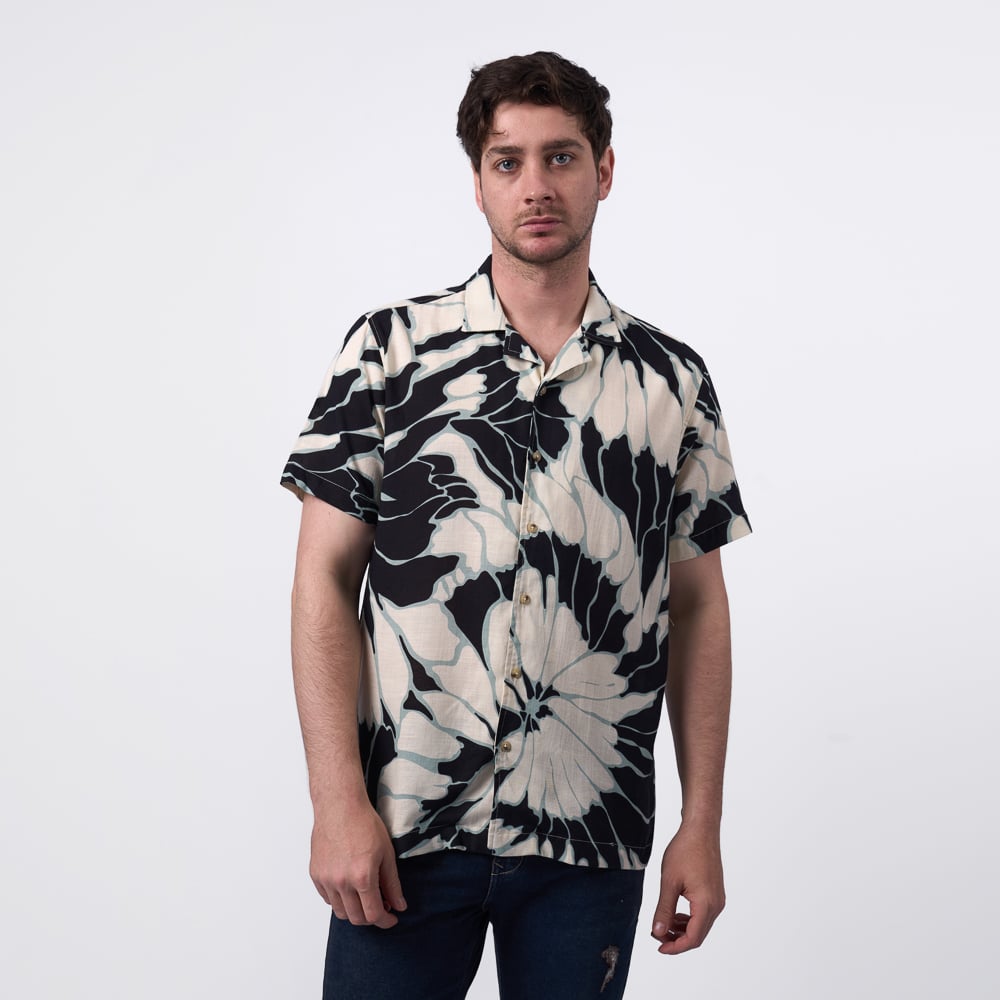 CAMISA M/C BRONCO HOM BRE - LI NATIVO LINO - 1