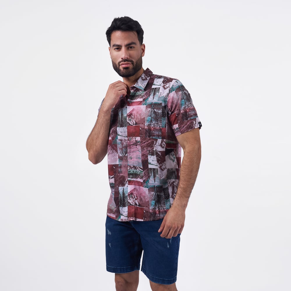 CAMISA M/C BRONCO HOMBRE - DIGE GENA POPELINA - 1