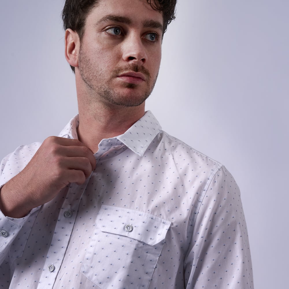 CAMISA M/L BRONCO HOMBRE - POP ZEM POPELINA - 3