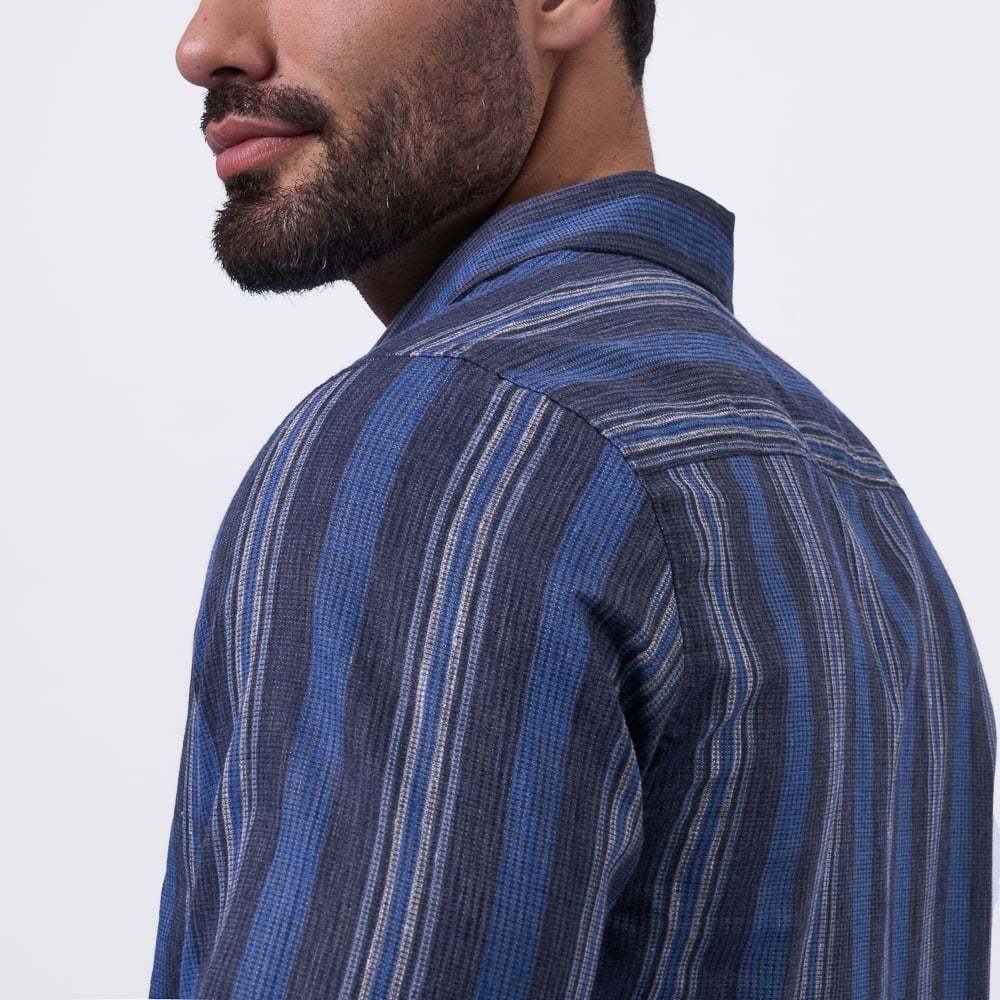 CAMISA M/L BRONCO HOMBRE - POP RAY POPELINA - 2