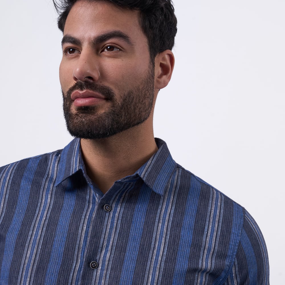 CAMISA M/L BRONCO HOMBRE - POP RAY POPELINA - 3