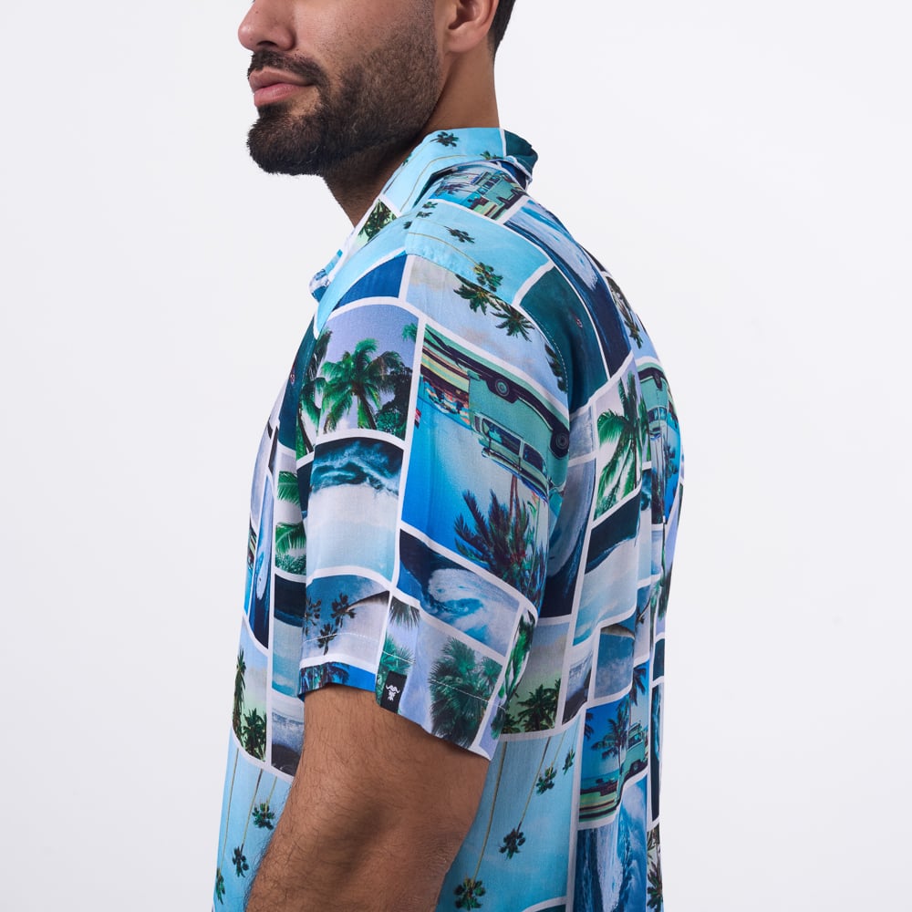 CAMISA M/C BRONCO HOMBRE - CHA PHOTOS CHALIS - 2