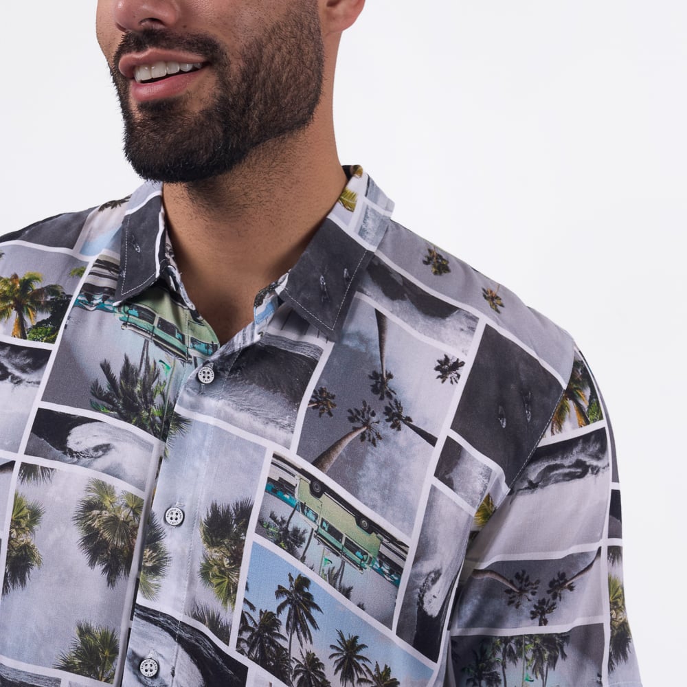 CAMISA M/C BRONCO HOMBRE - CHA PHOTOS CHALIS - 3
