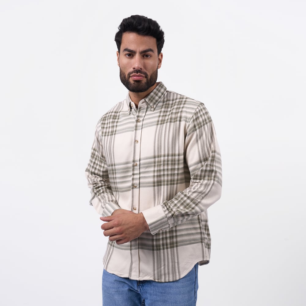 CAMISACO BRONCO HOMBRE - THOMAS-PA LANILLA - 1