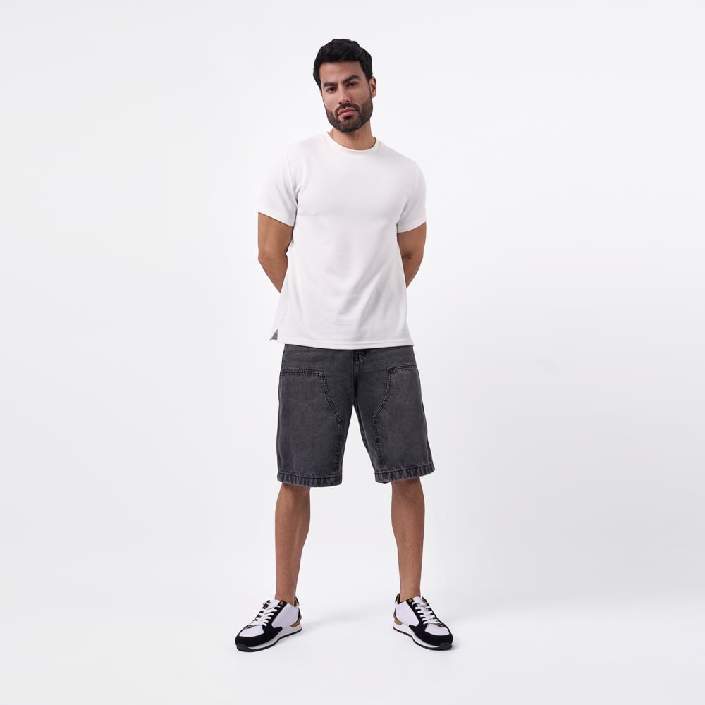 BERMUDA BRONCO HOMBRE - JORK-B DENIM RIGIDO - 4