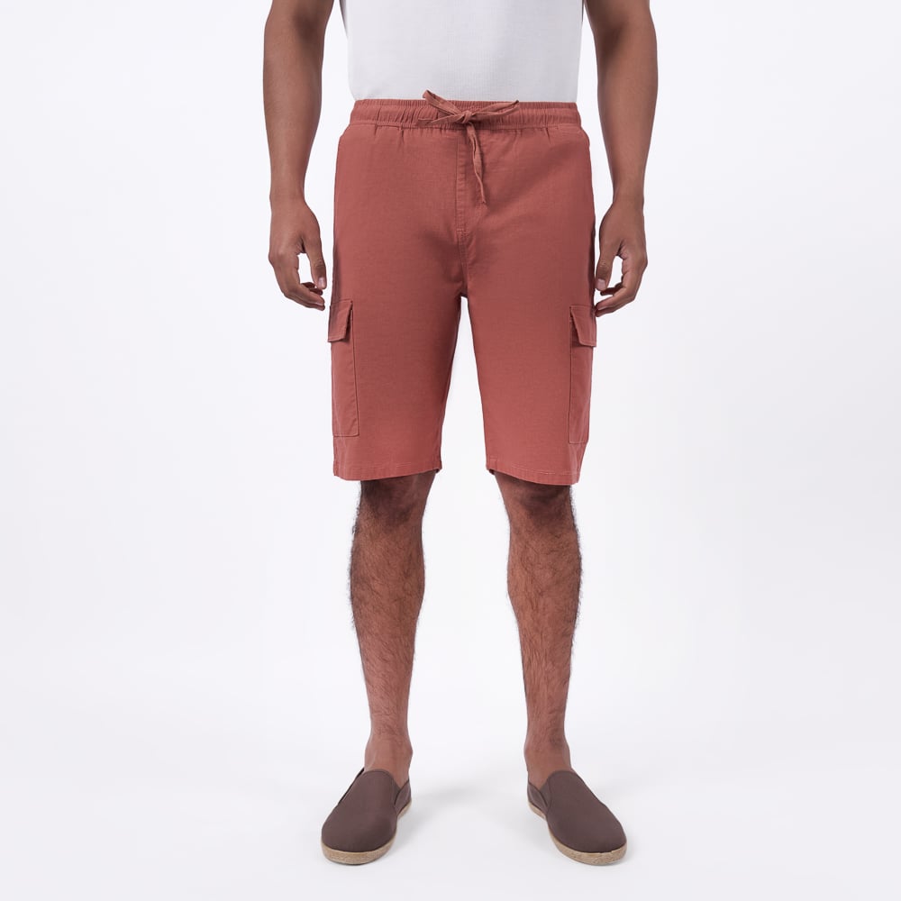 BERMUDA CARGO BRONCO HOMBRE - HAWKING-PA LINO - 1