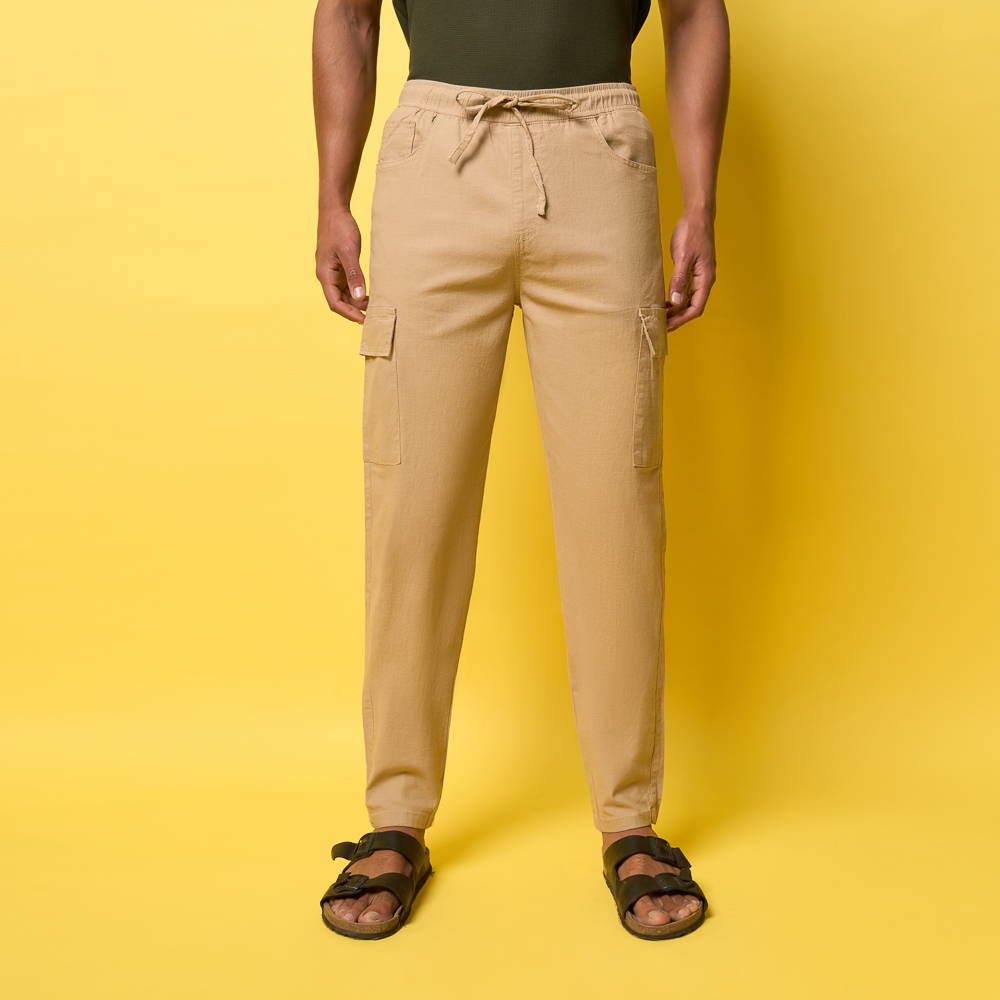 JOGGER CARGO BRONCO HOMBRE - ILAR-PA LINO - 1