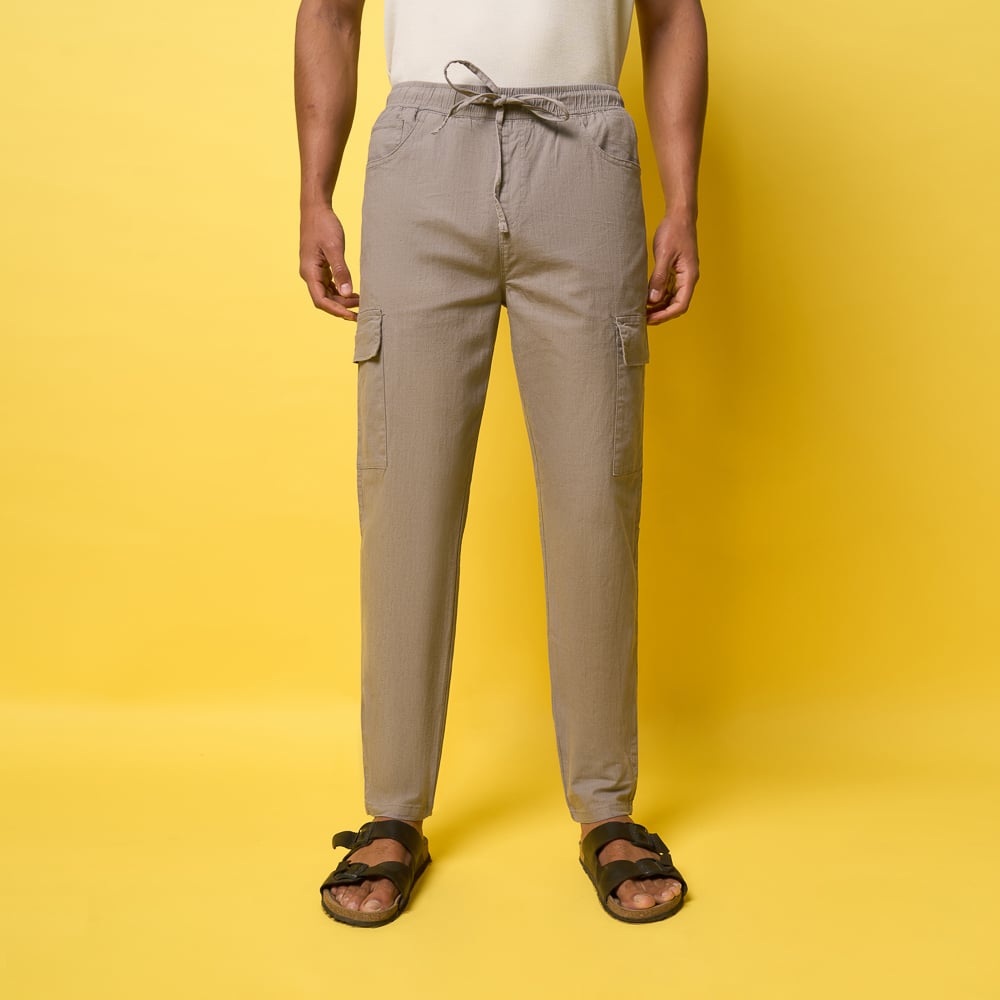 JOGGER CARGO BRONCO HOMBRE - ILAR-PA LINO - 1