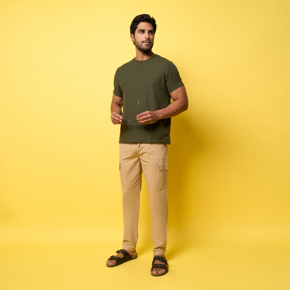 JOGGER CARGO BRONCO HOMBRE - ILAR-PA LINO - 4