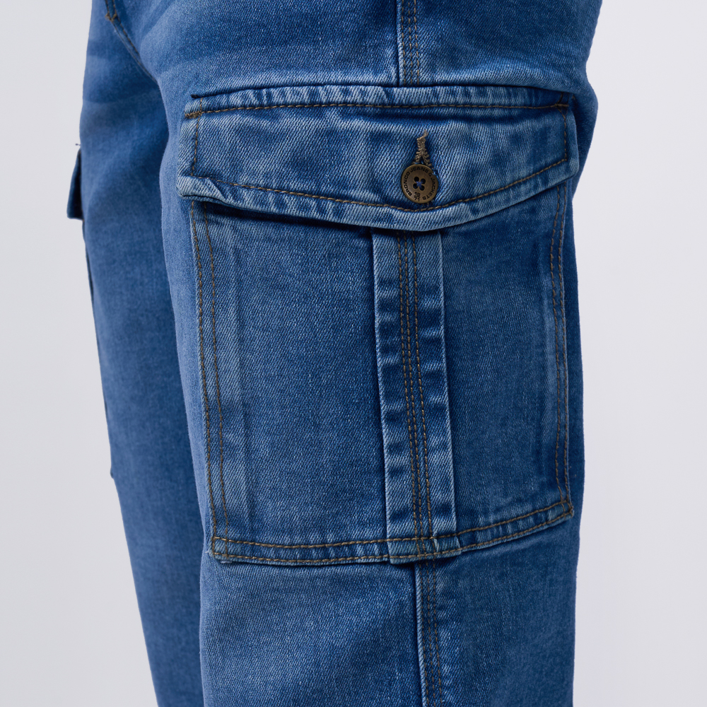 JEAN CARGO BRONCO HOMBRE - LALEY-R DENIM CONFORT - 5