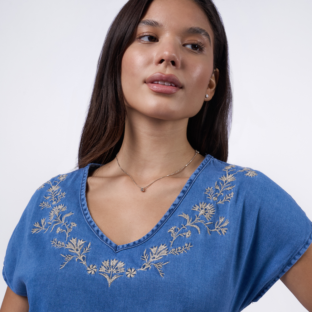 VESTIDO BRONCO MUJER - KIYA DENIM - 3