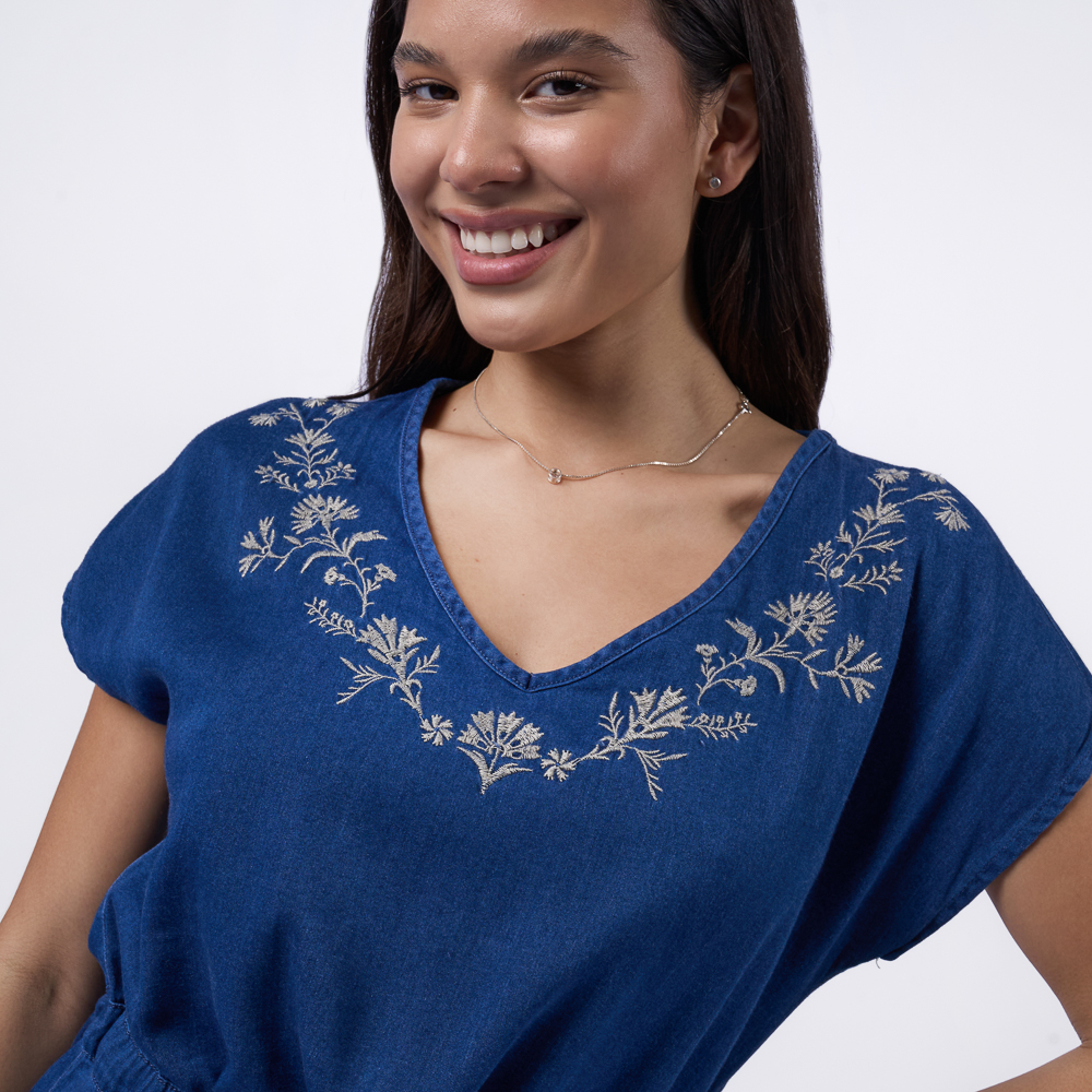 VESTIDO BRONCO MUJER - KIYA DENIM - 3