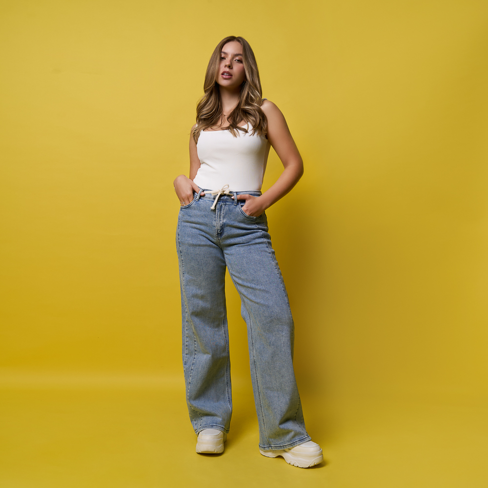 JEAN MOKACCINO MUJER - YANAI-PA DENIM STRECH - 4