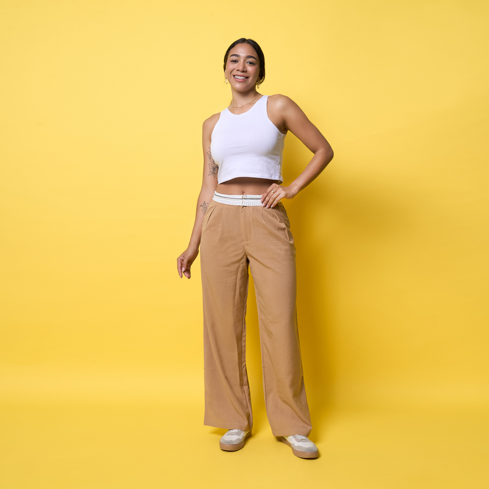 PANTALON MOKACCINO MUJER - ELYA-PA CATANIA - 4