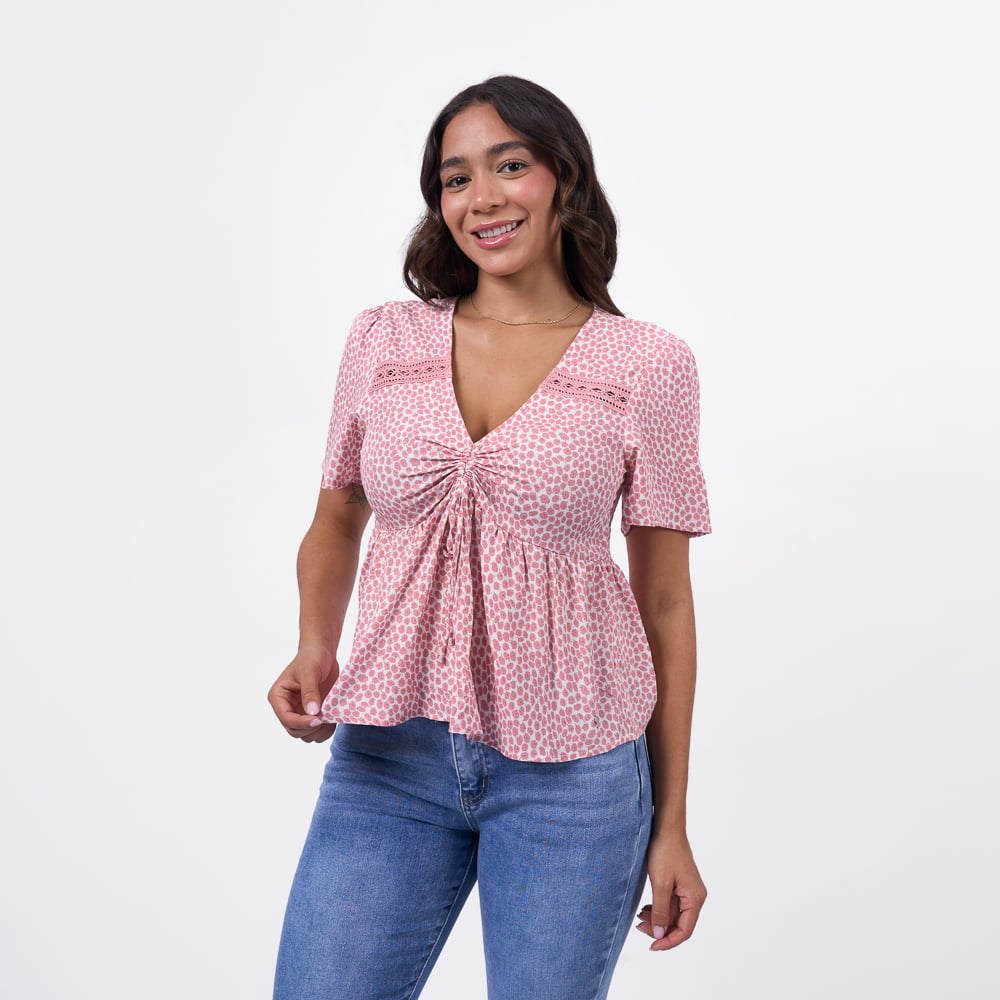BLUSA BRONCO MUJER - LLUVIA CHALIS - 1