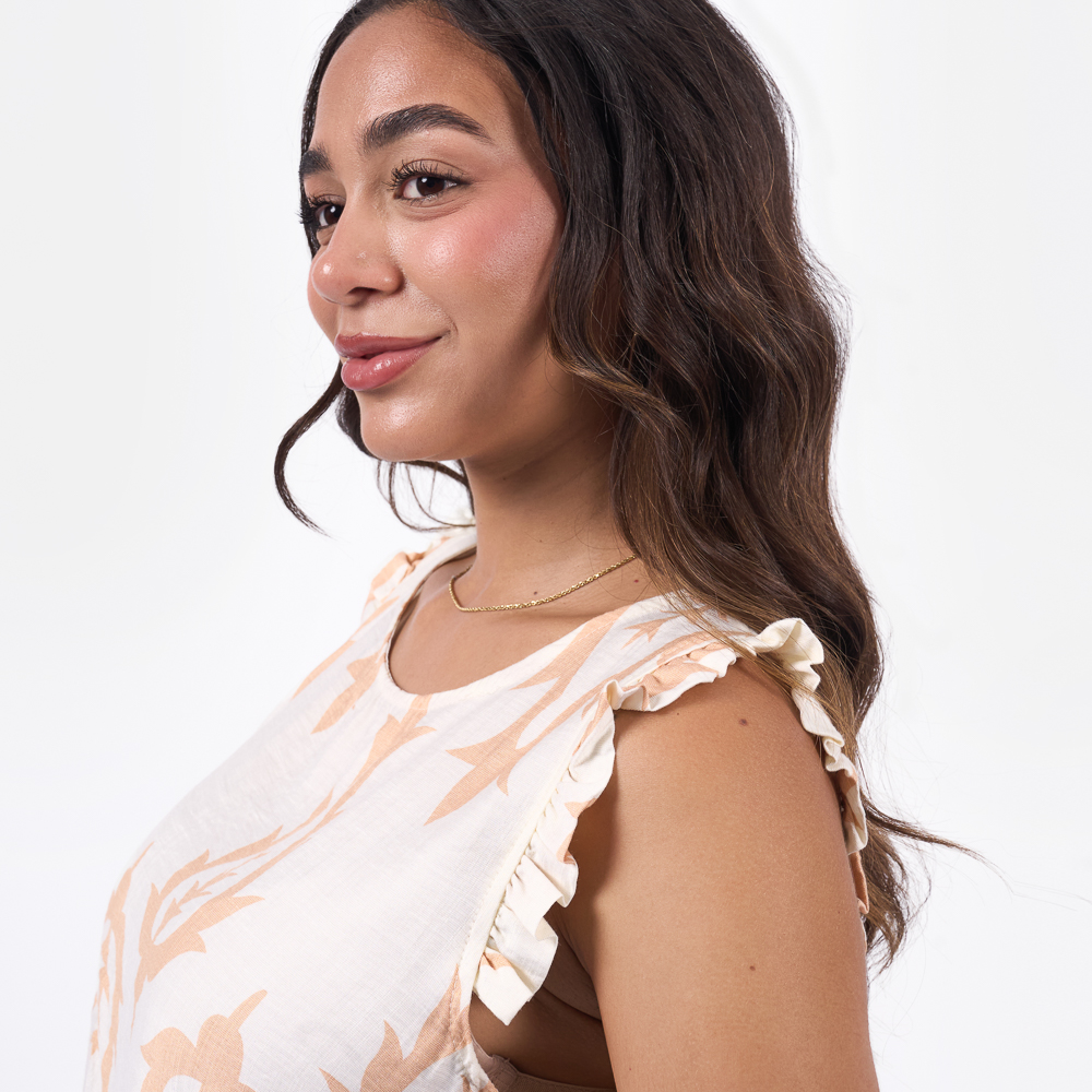 BLUSA BRONCO MUJER - LEONIDA -PA LINO - 3