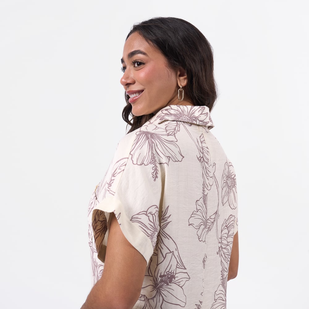 BLUSA BRONCO MUJER - HEIDI -PA LINO - 2