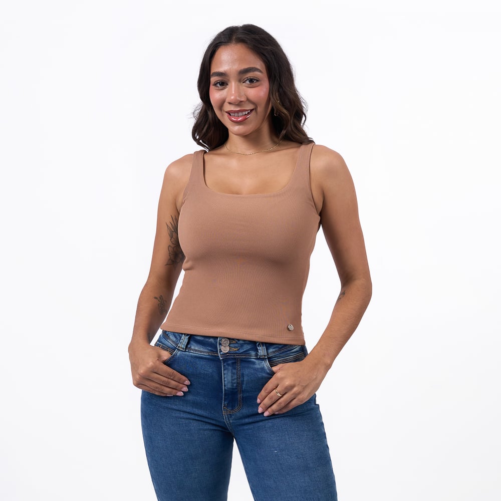 BVD BRONCO MUJER - CECILIA -PA RIB LYCRADO - 1