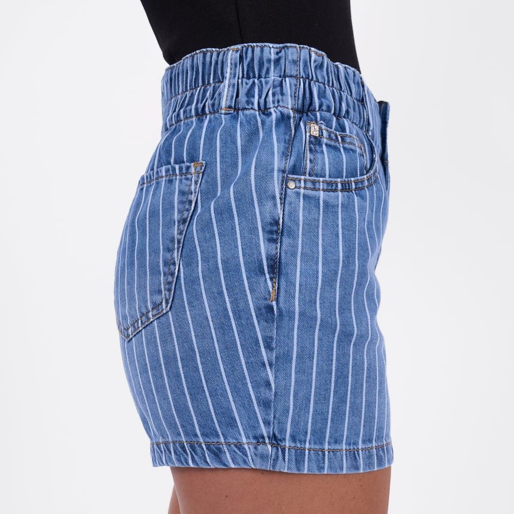 SHORT BRONCO MUJER - ZENDAA DENIM RIGIDO - 3