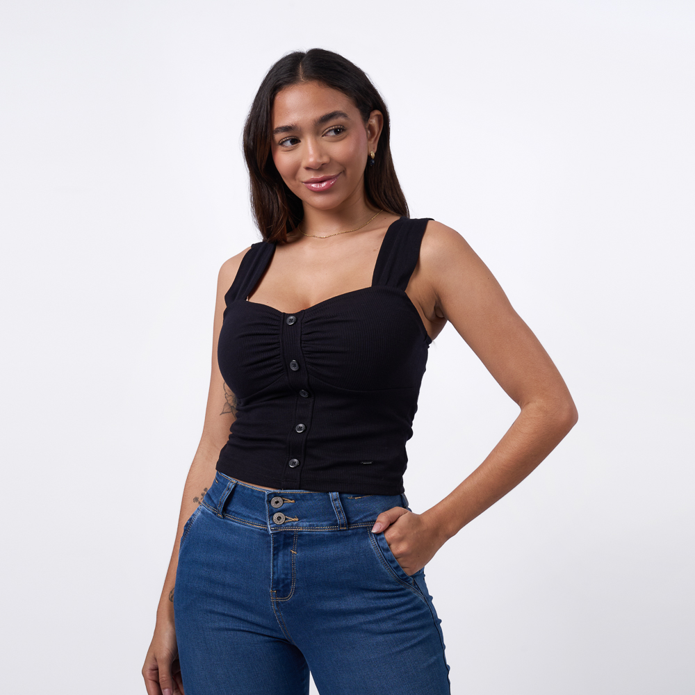 POLO TAYSSIR MUJER - TAYSHA RIB - 1