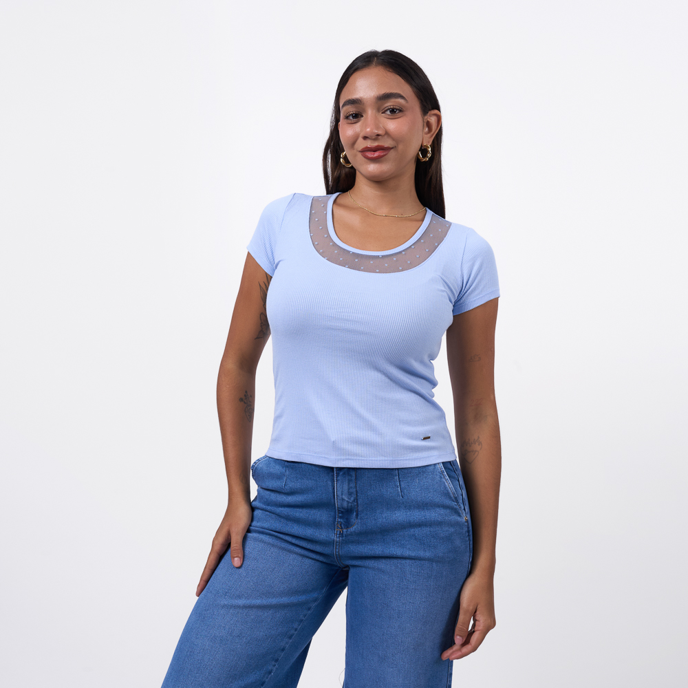 POLO TAYSSIR MUJER - KRISTELA RIB - 1