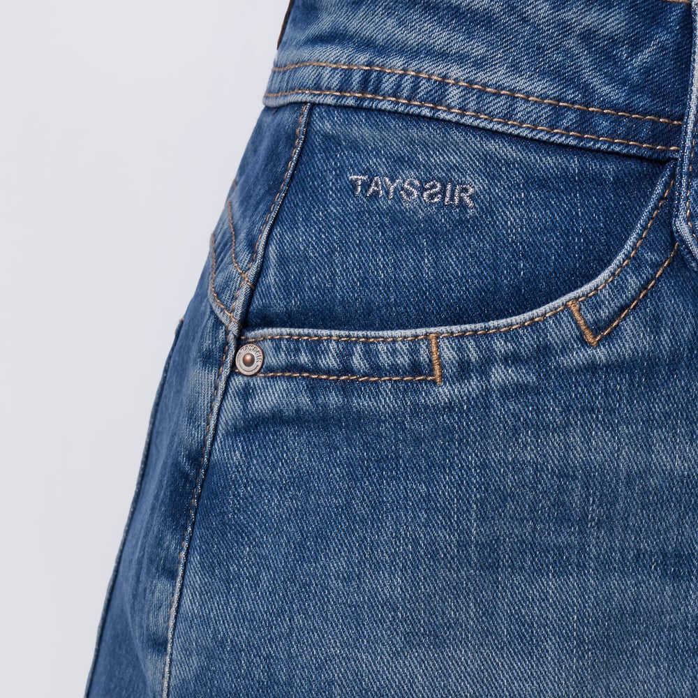 FALDA SHORT TAYSSIR MUJER - KADERIN DENIM - 3