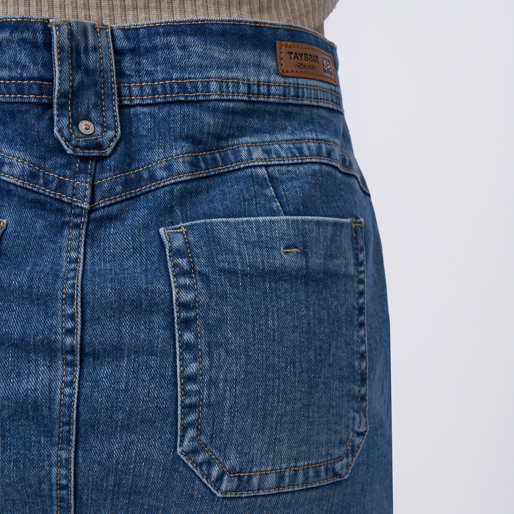 FALDA SHORT TAYSSIR MUJER - KADERIN DENIM - 4