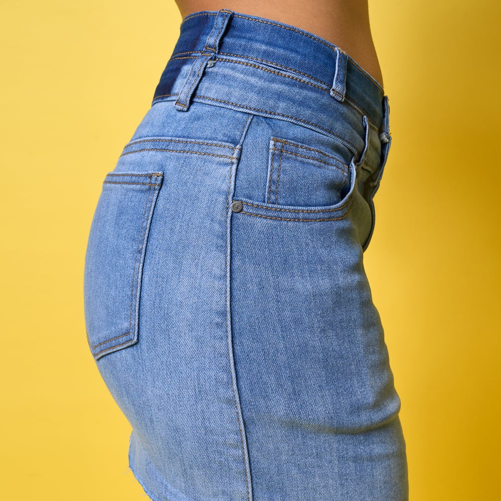 FALDA MOKACCINO MUJER - ULANY-PA DENIM - 3