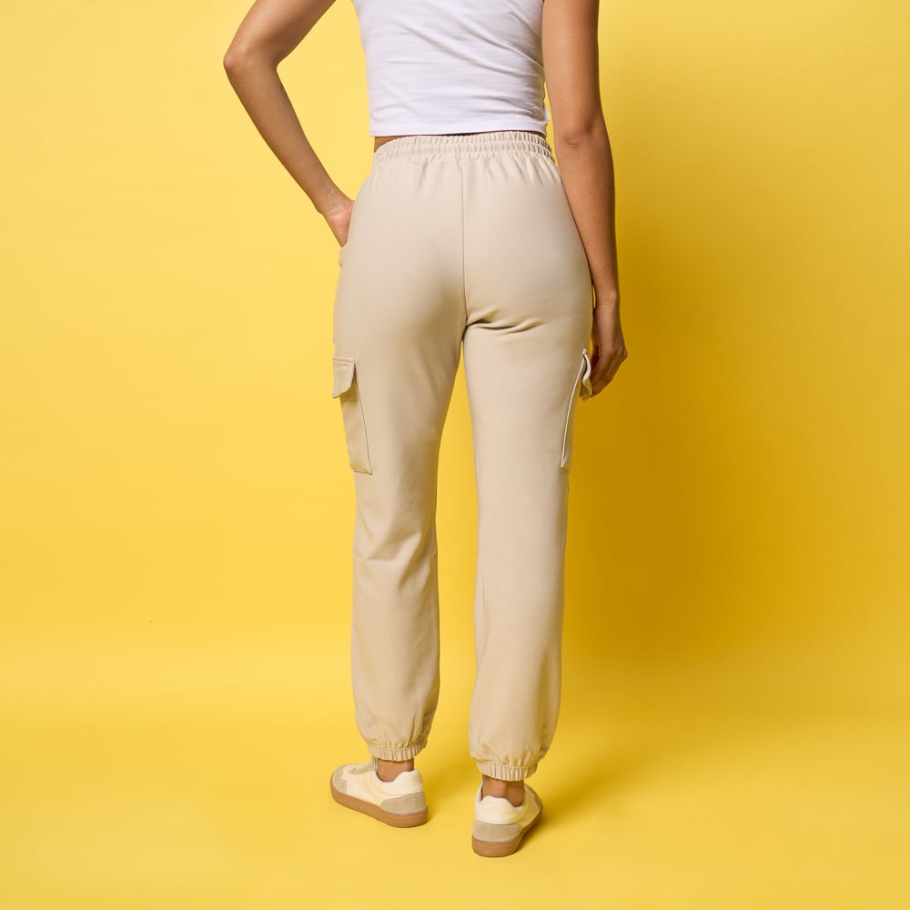 JOGGER CARGO MOKACCINO MUJER - YNGRIT-PA MICROFIBRA - 2
