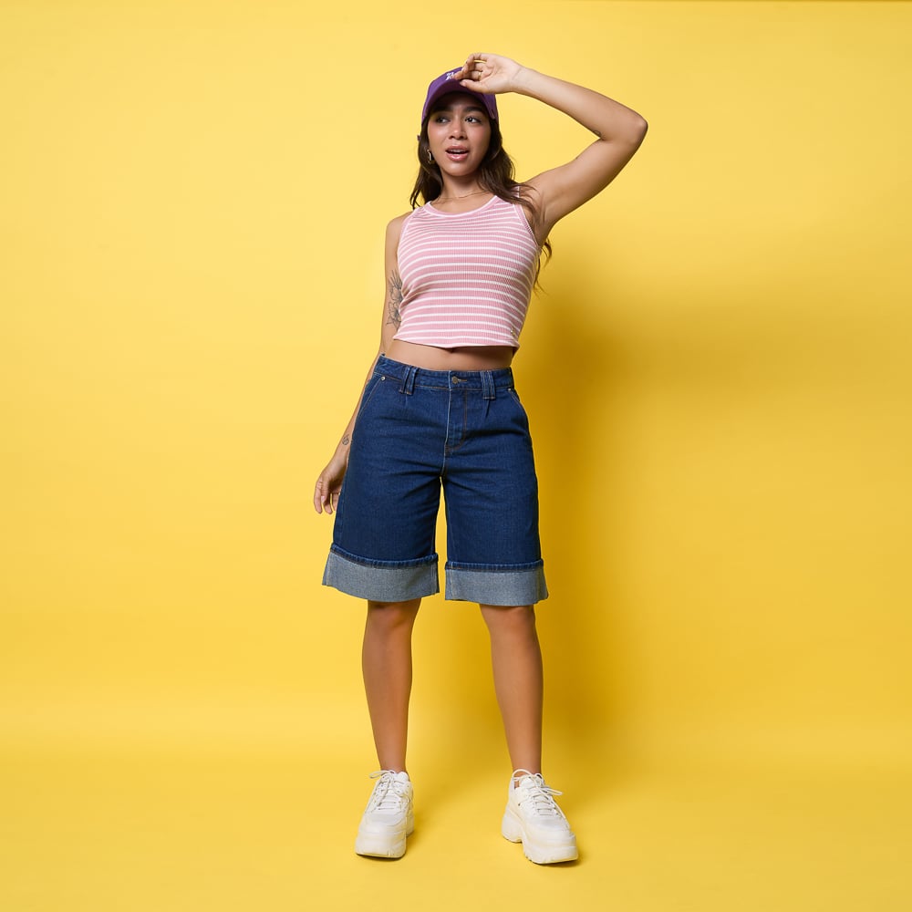 BERMUDA MOKACCINO MUJER - DEYBA-PA DENIM - 4