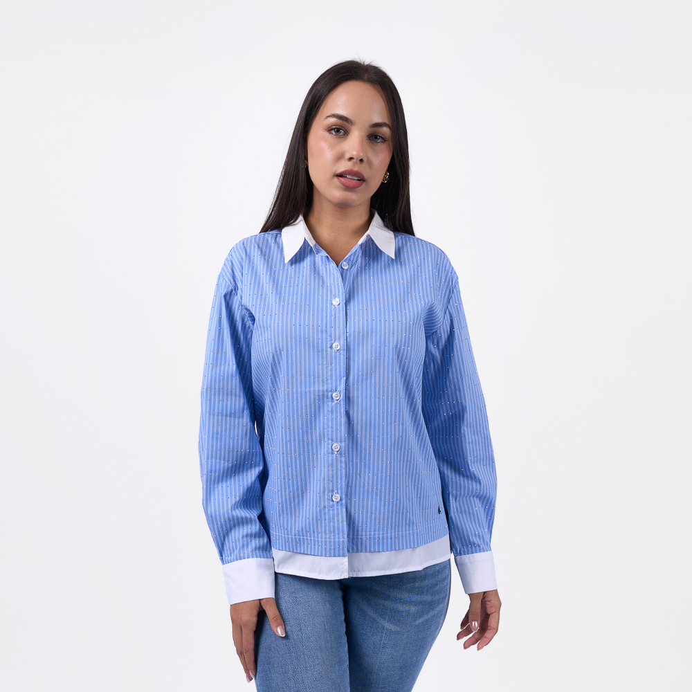 BLUSA AP26/AVRIL -PA POPELINA STRECH - 1