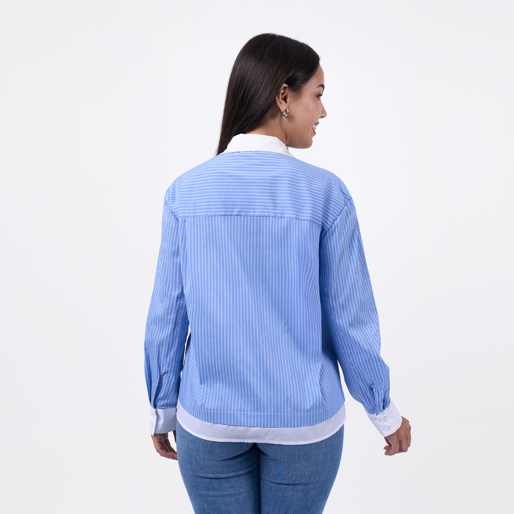 BLUSA AP26/AVRIL -PA POPELINA STRECH - 2