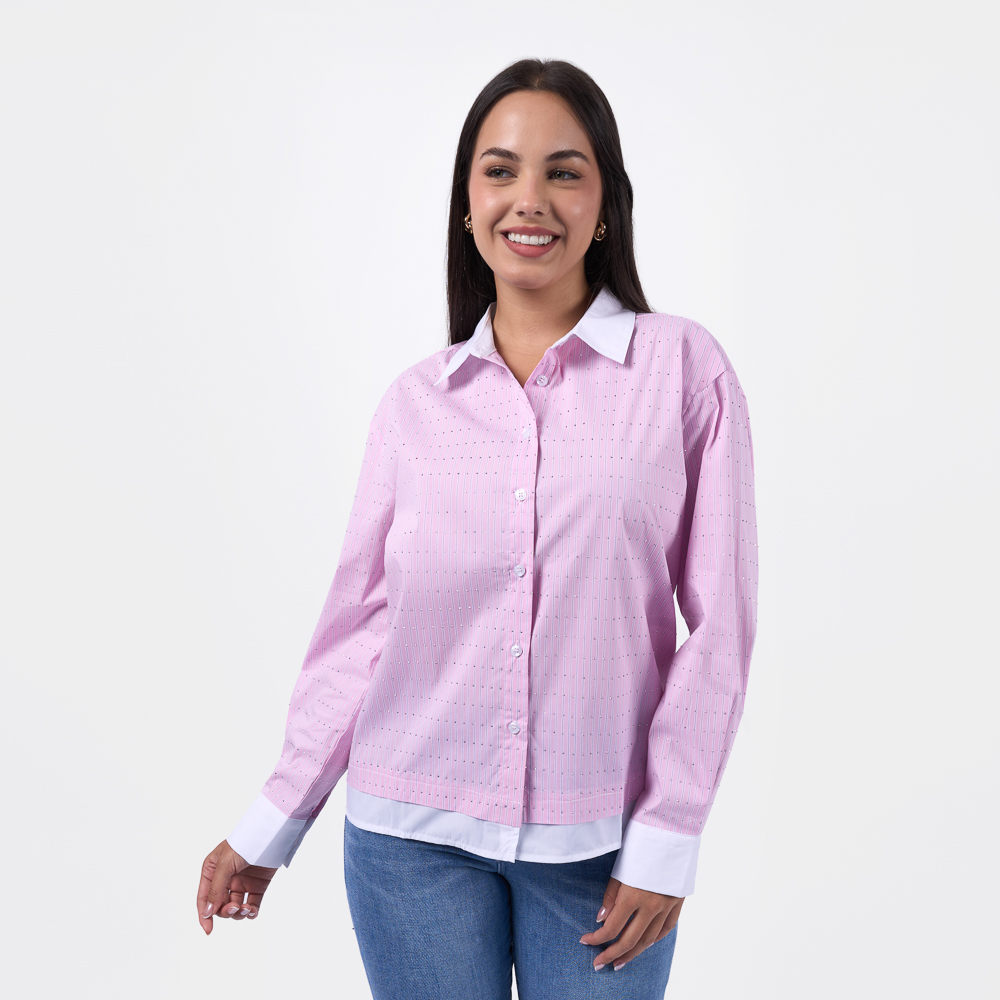 BLUSA AP26/AVRIL -PA POPELINA STRECH - 1