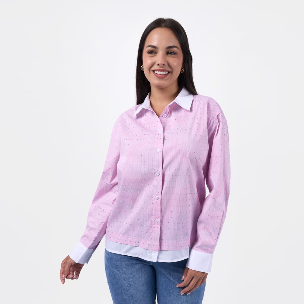 BLUSA AP26/AVRIL -PA POPELINA STRECH - 1