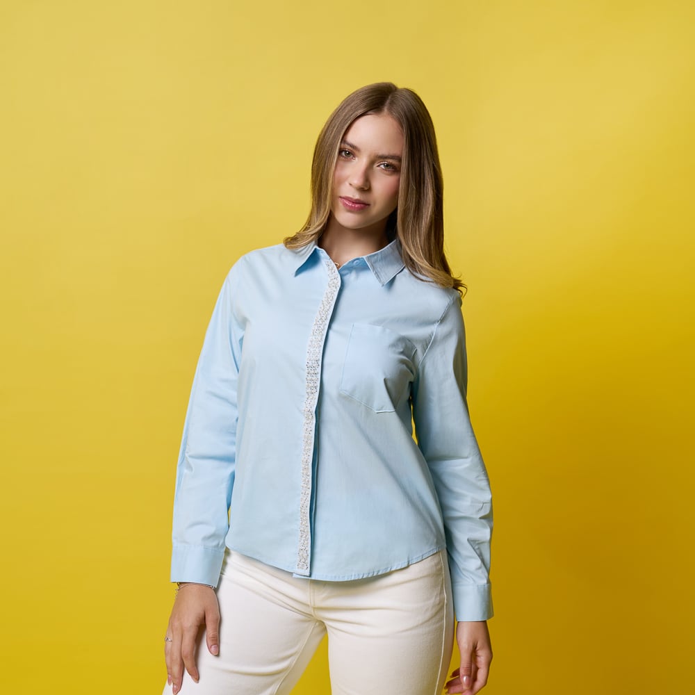 BLUSA LP26/NAIA-PA POPELINA STRECH - 1
