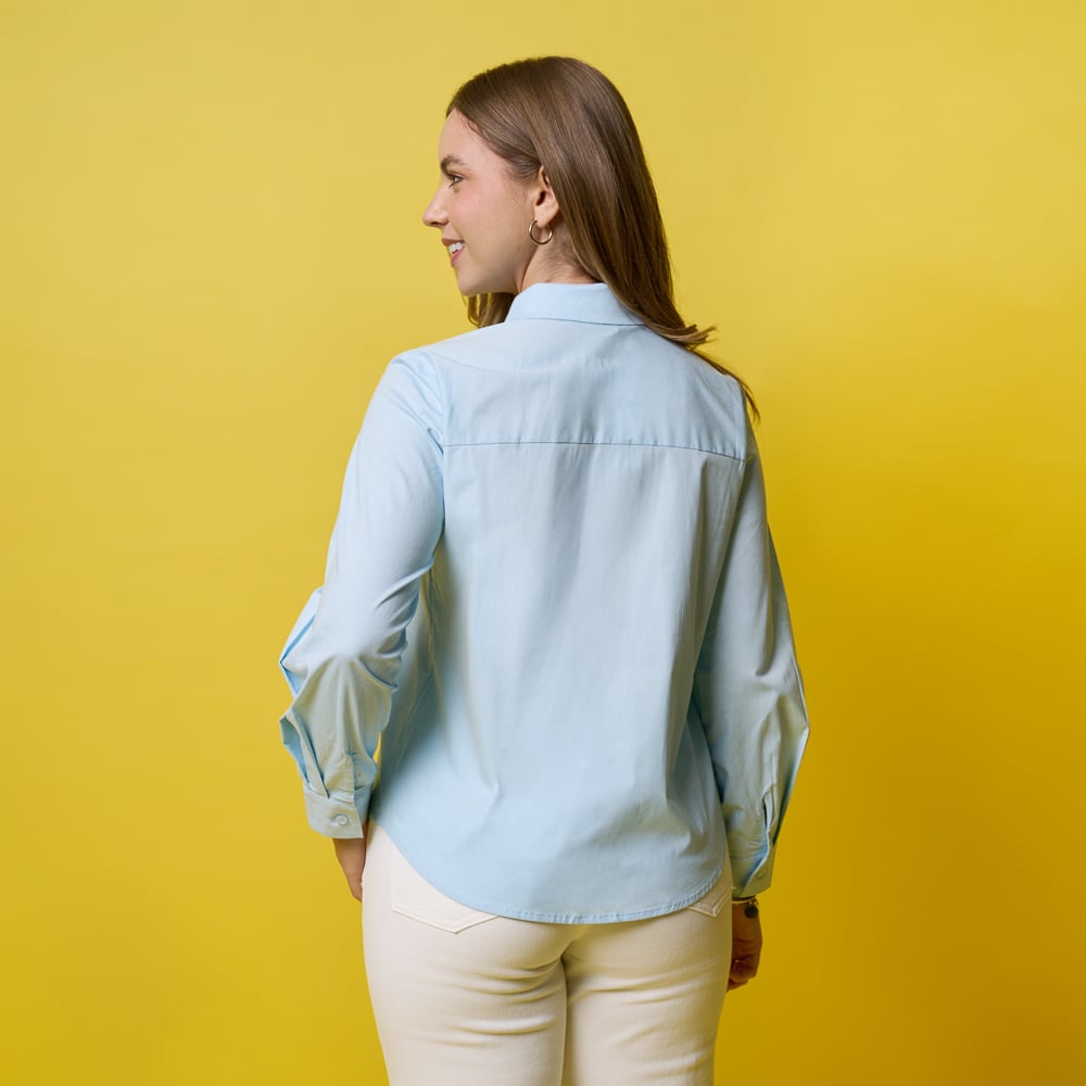 BLUSA LP26/NAIA-PA POPELINA STRECH - 2