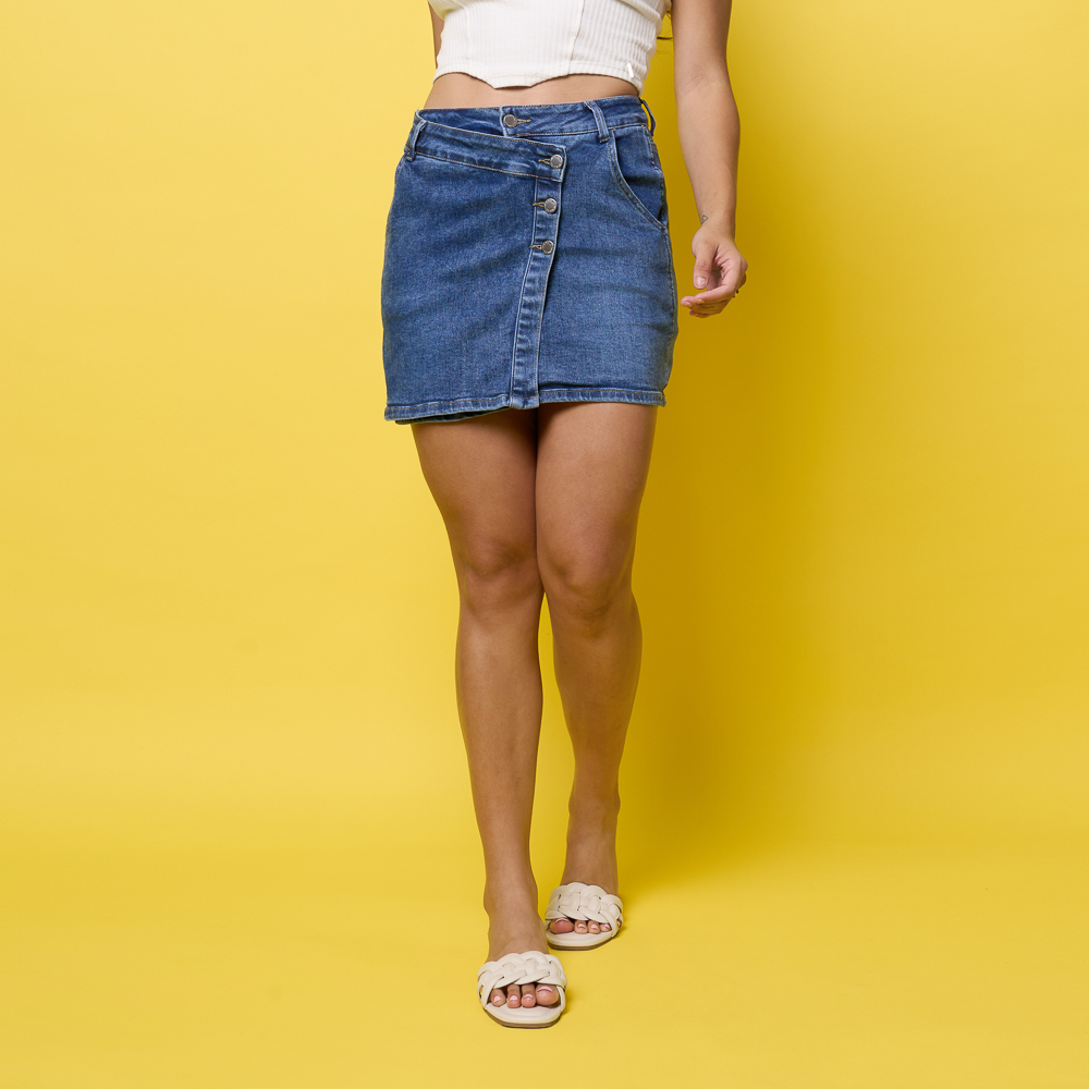 FALDA LP26/SELENE-PA DENIM STRECH - 1