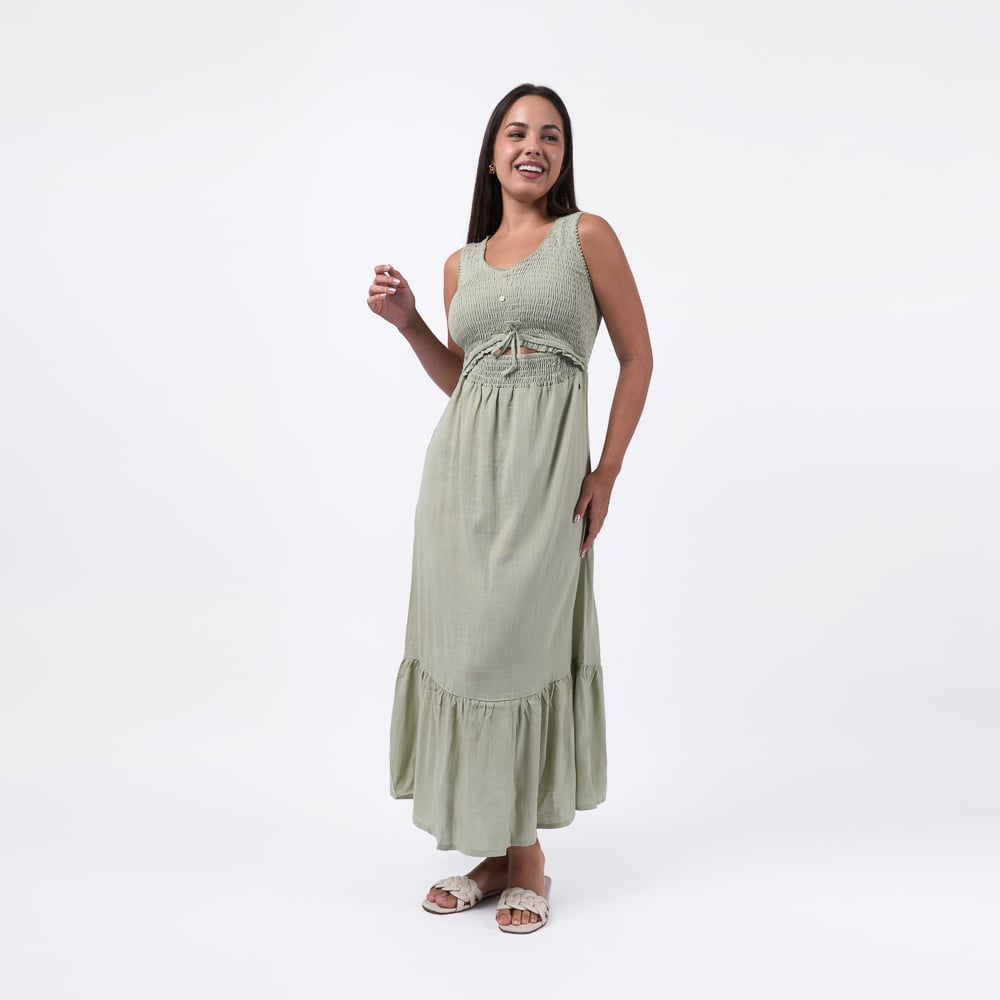 VESTIDO BRONCO - YIONA LINO - 1